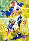 Points Paintings - Match Point by Leroy Neiman
